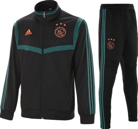 adidas ajax trainingspak uit 2019-2020 senior groen oranje|Ajax trainingspak 2019 .